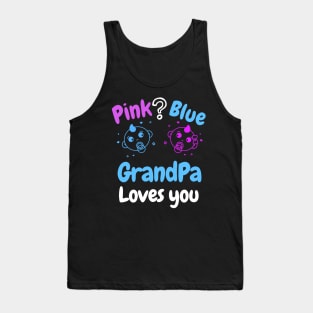 Pink or Blue Grandma Loves you Tank Top